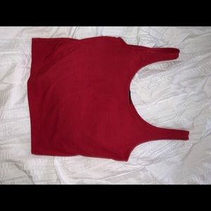 Forever 21 Red Crop Top